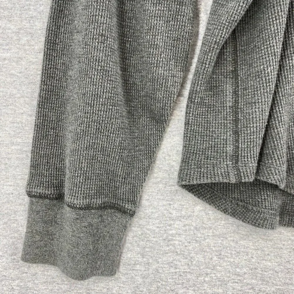 Banana Republic Sweater Mens Large Gray Long Sleeve Top Pullover Crew Neck